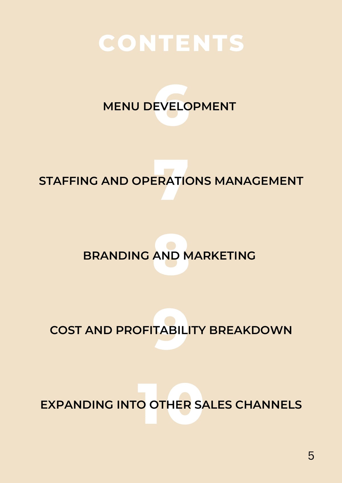 Food truck business guide contents on operations marketing costs growth and action plan